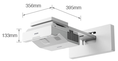 产品外观尺寸 - Epson CB-735F产品规格