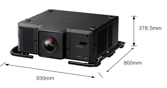 产品外观尺寸 - Epson CB-L30000U产品规格